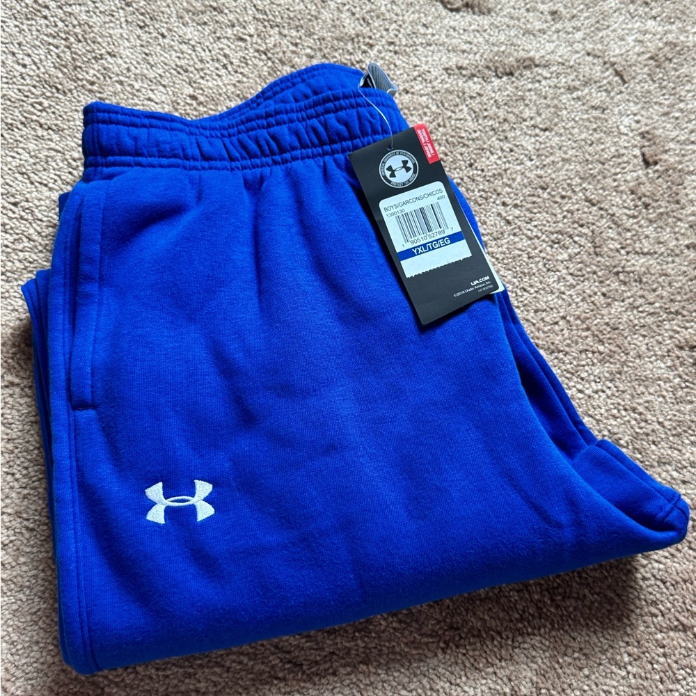 Under Armour Boys Blue Sweatpants